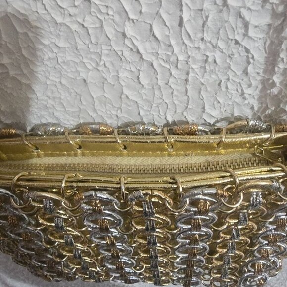 Authentic, Vintage Paco Rabanne for Walborg Metal Handbag, Purse, Evening, Alumi - Picture 13 of 13